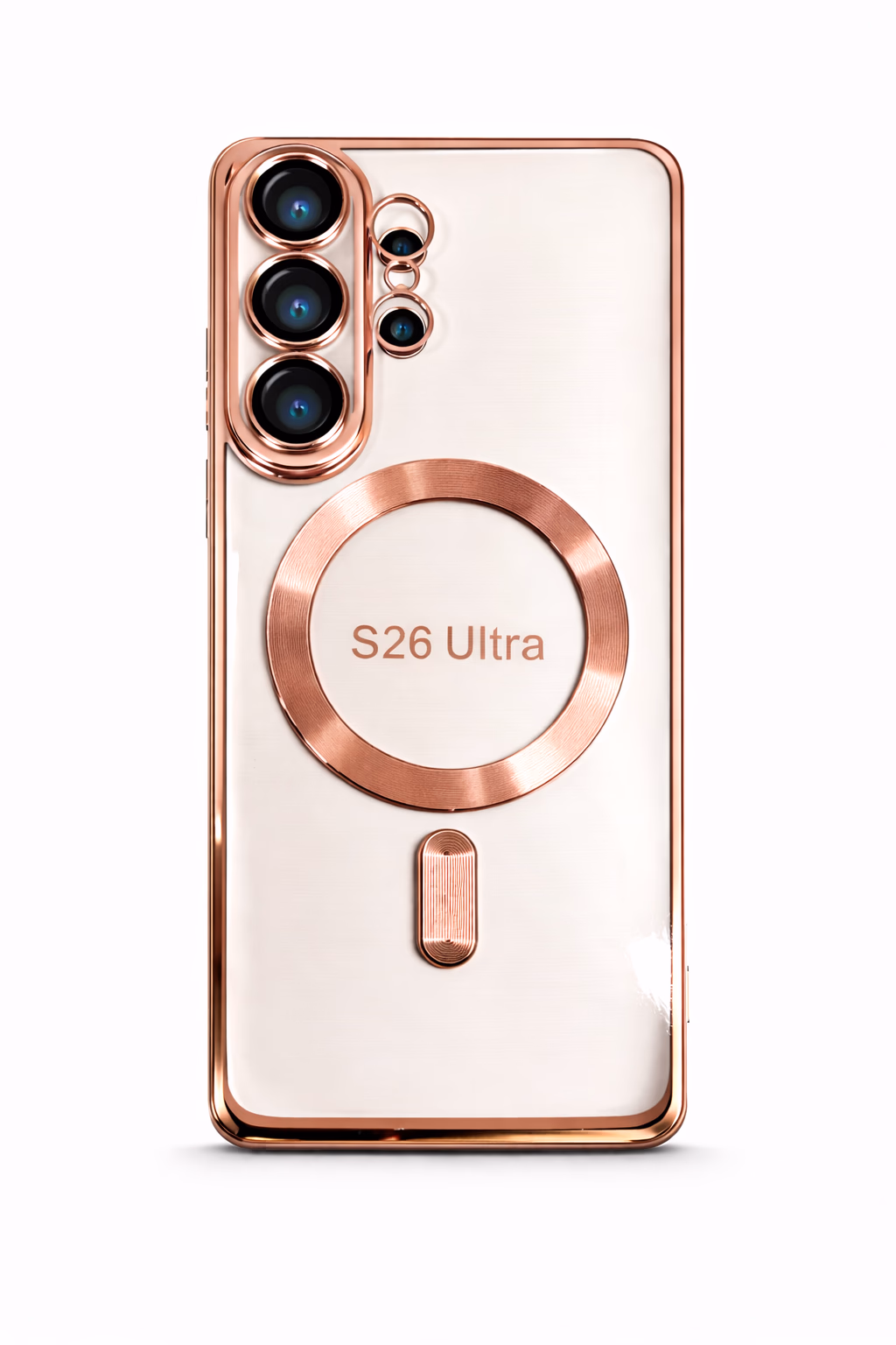 Samsung S26 Ultra - Chrome Magsafe + Lens - Rose Gold